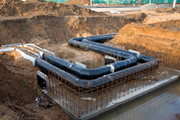 Sewer Pipe Installation